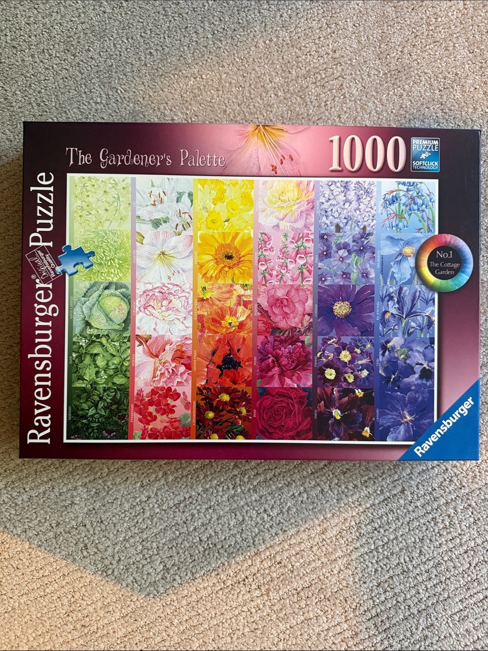 Ravensburger 1000pc "The Gardener's Palette" Puzzle - Multi Color
